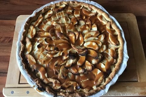 Cliquez pour zoomer ! Tarte pom’pote et caramel beurre salé Thermomix par Perline85