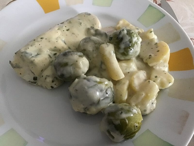 Cliquez pour zoomer ! Potée de choux de Bruxelles Thermomix par Perline85