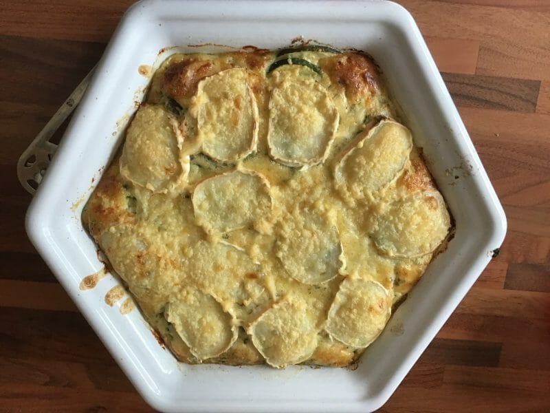 Cliquez pour zoomer ! Gratin de courgettes au chèvre Thermomix par Perline85