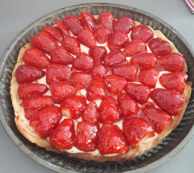 Cliquez pour zoomer ! Tarte aux fraises Thermomix par Alex08000
