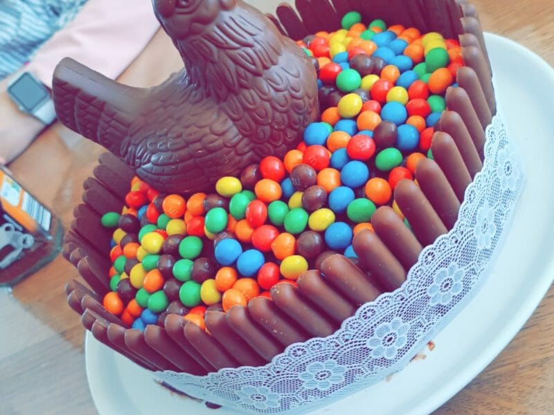 Cliquez pour zoomer ! Gâteau lapin de Pâques Thermomix par Alex08000