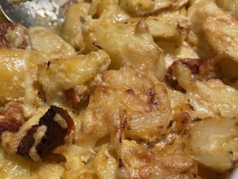 Cliquez pour zoomer ! Gratin de pommes de terre au chorizo Thermomix par julien_601