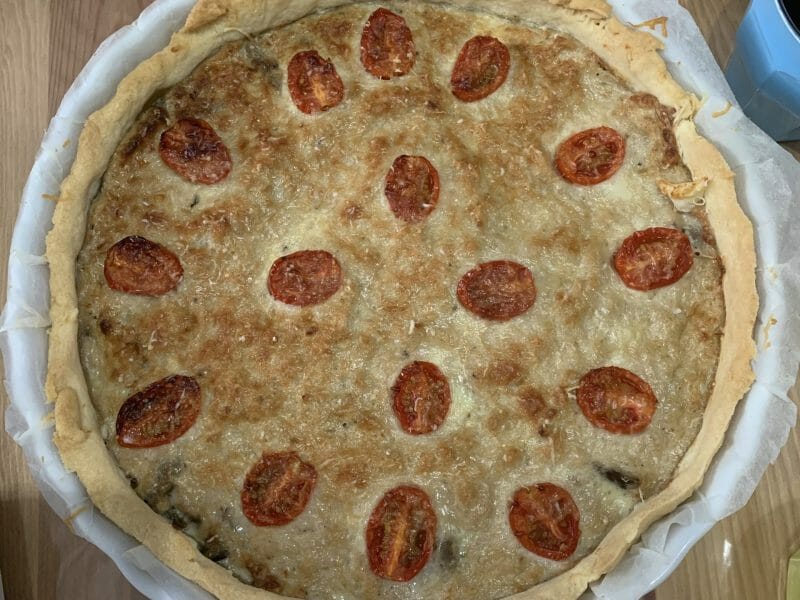 Cliquez pour zoomer ! Quiche thon et aubergines Thermomix par Laeti30