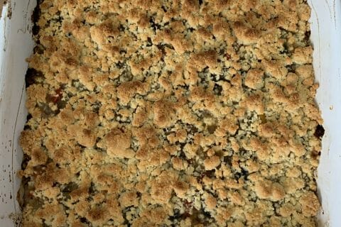 Cliquez pour zoomer ! Crumble aux légumes provençaux Thermomix par Laeti30