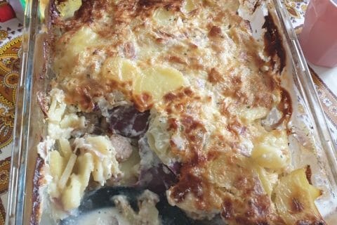 Cliquez pour zoomer ! Gratin de pommes de terre au Boursin au Thermomix