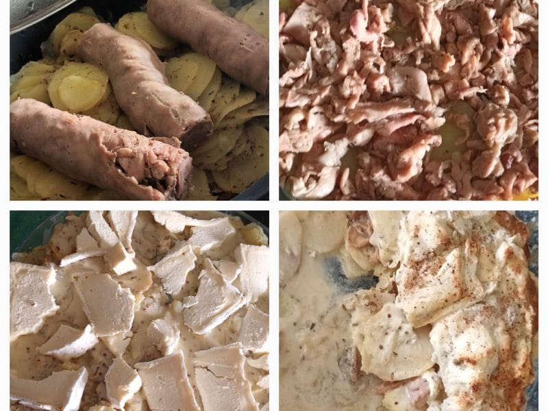 Cliquez pour zoomer ! Gratin d’andouillettes Thermomix par zazachihuahua