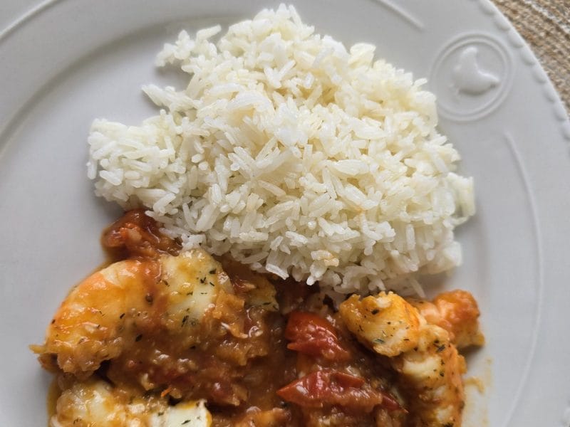 Cliquez pour zoomer ! Crevettes à la grecque Thermomix par awandine