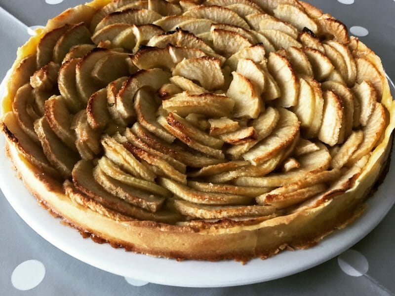 Cliquez pour zoomer ! Tarte aux pommes alsacienne Thermomix par MomixLarochelle