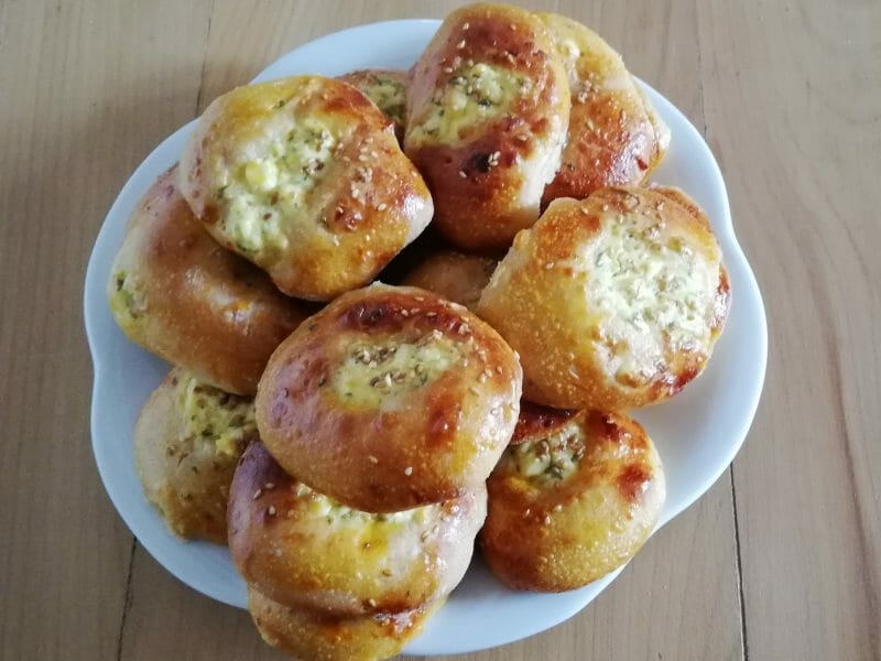 Cliquez pour zoomer ! Poğaça – Petits pains Turcs à la Feta Thermomix par Danino33