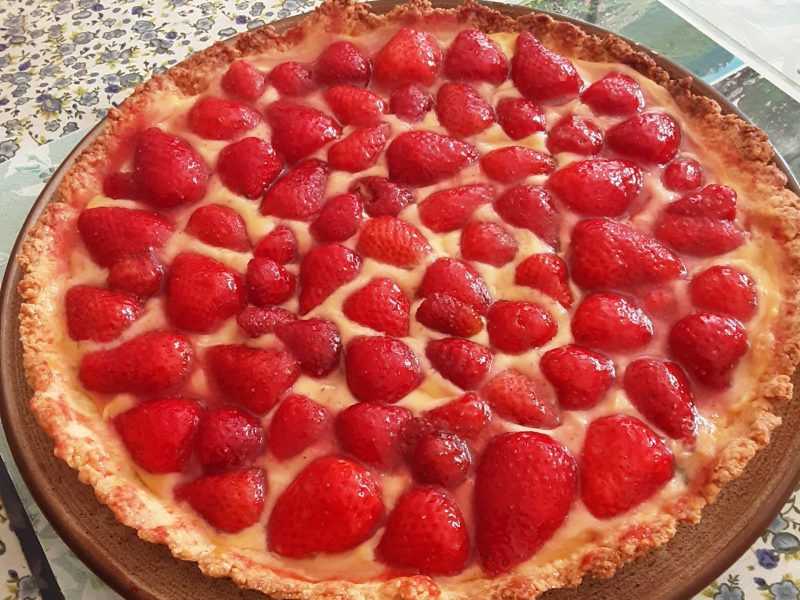 Cliquez pour zoomer ! Tarte aux fraises Thermomix par nanalst