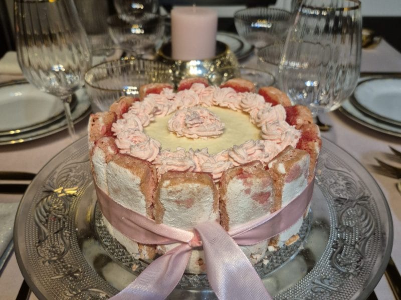 Cliquez pour zoomer ! Charlotte poire chocolat Thermomix par Domadele