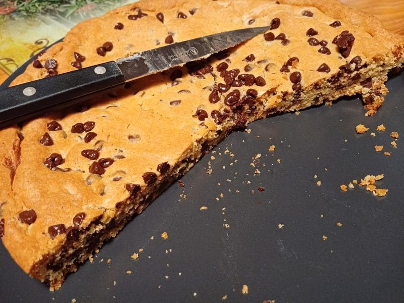 Cliquez pour zoomer ! Le cookie géant Thermomix par Lamerecotcot