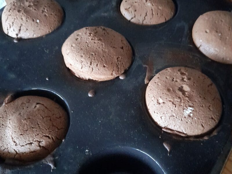 Cliquez pour zoomer ! Fondants aux deux chocolats Thermomix par Lamerecotcot