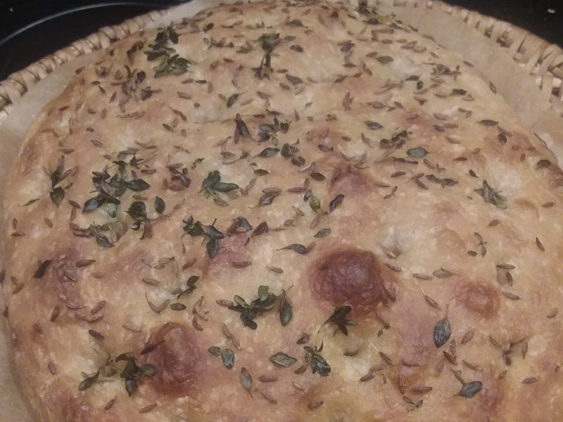 Cliquez pour zoomer ! Focaccia Thermomix par rawette