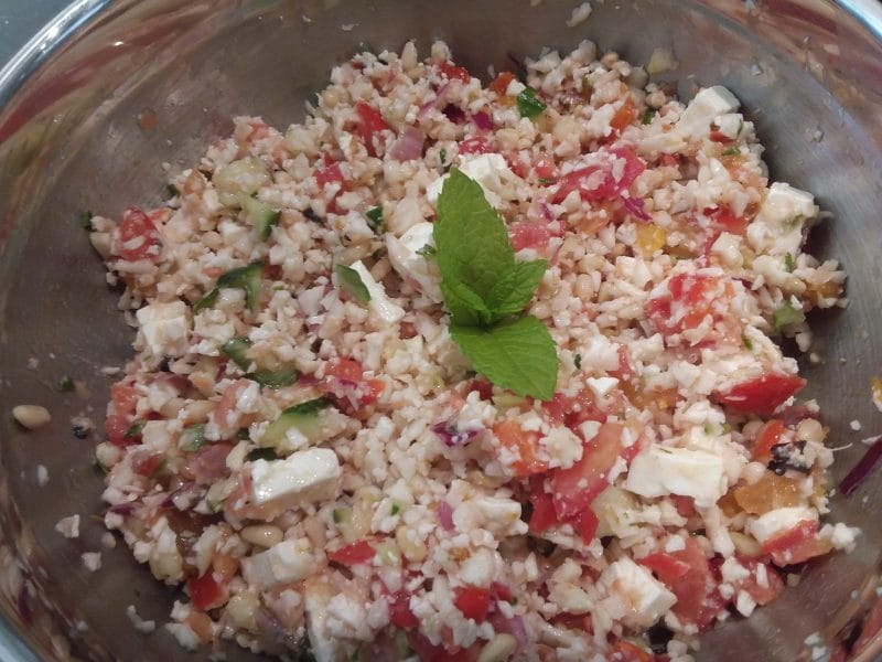 Cliquez pour zoomer ! Taboulé de chou-fleur Thermomix par rawette