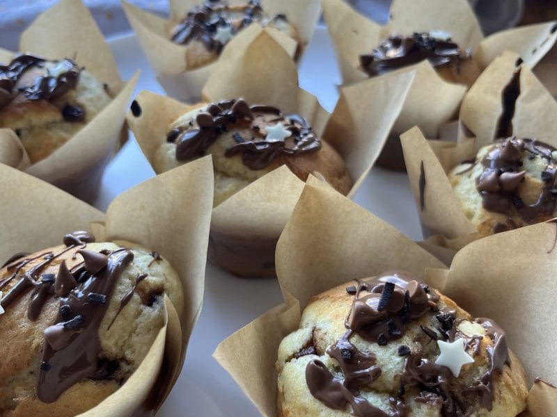 Cliquez pour zoomer ! Muffins aux pépites de chocolat Thermomix par leila_194