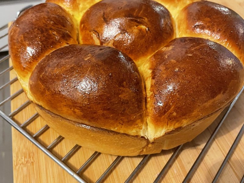 Cliquez pour zoomer ! Brioche à la semoule de blé Thermomix par flexibulle