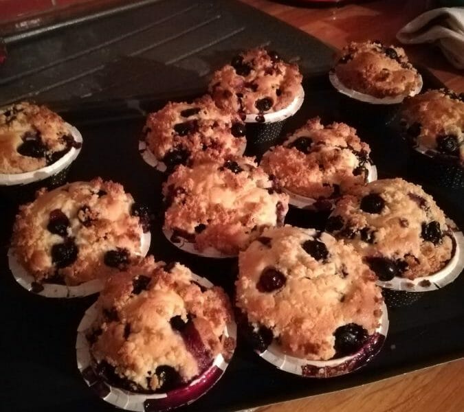 Cliquez pour zoomer ! Muffins aux myrtilles Thermomix par feedgy0106