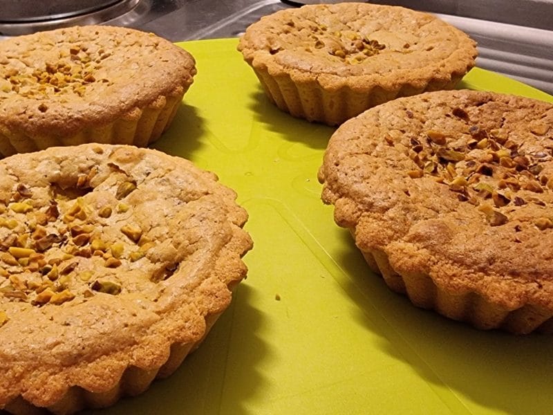 Cliquez pour zoomer ! Tartelettes amandine pistache mangue Thermomix par Siiimon