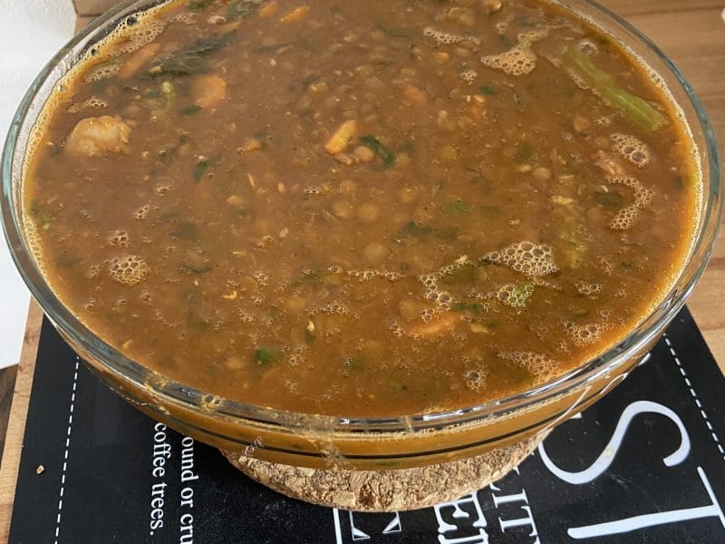 Cliquez pour zoomer ! Soupe de lentilles – 3dess Thermomix par ginacook