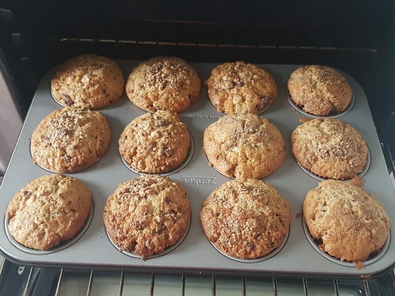 Cliquez pour zoomer ! Muffins aux pépites de chocolat Thermomix par Christelle1108
