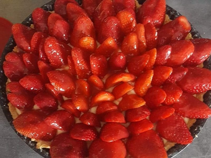Cliquez pour zoomer ! Tarte aux fraises Thermomix par Christelle1108