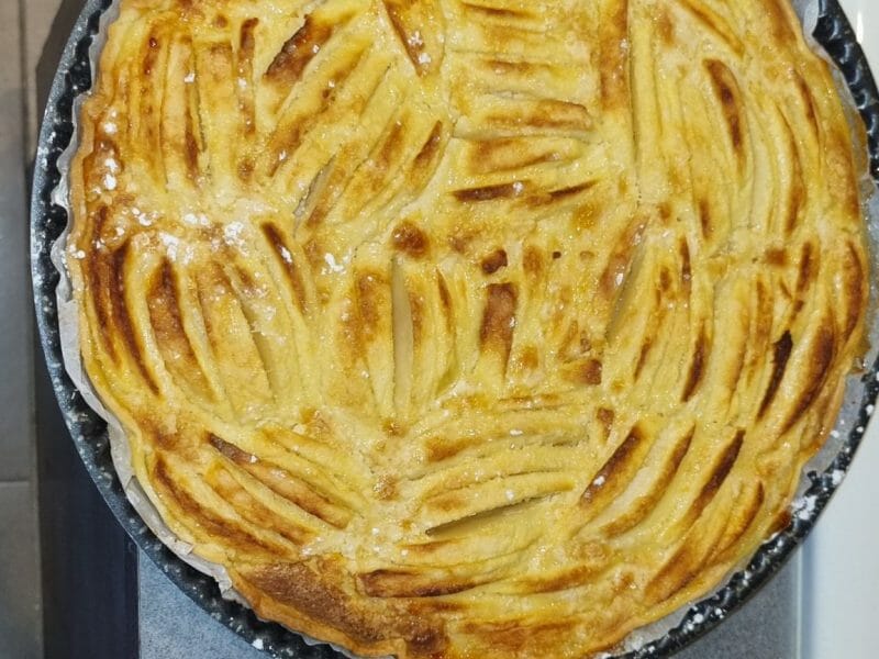 Cliquez pour zoomer ! Tarte normande aux pommes Thermomix par Christelle1108