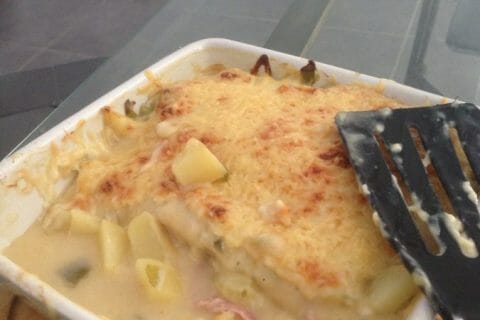 Cliquez pour zoomer ! Roulés gratinés de jambon aux légumes au Thermomix