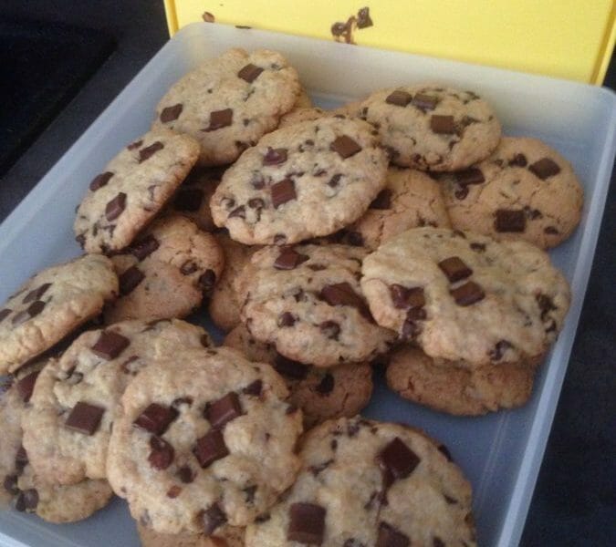 Cliquez pour zoomer ! Cookies américains Thermomix par @moumoonboots81