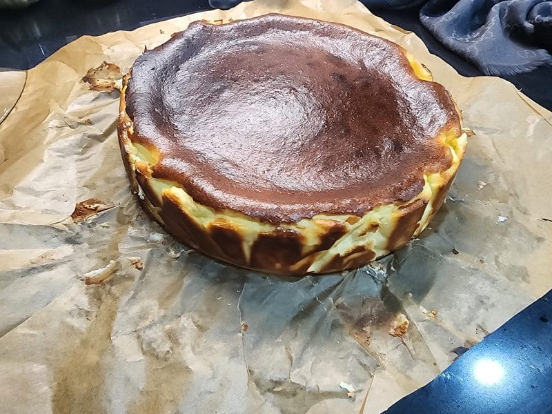Cliquez pour zoomer ! Cheesecake basque Thermomix par nidwa
