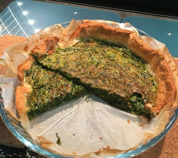 Cliquez pour zoomer ! Quiche épinards et lardons Thermomix par Biniwatt