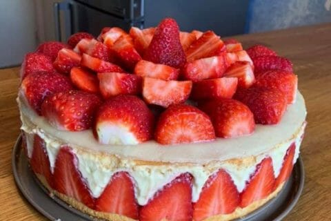 Cliquez pour zoomer ! Fraisier Thermomix par nico69