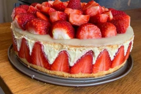 Cliquez pour zoomer ! Fraisier Thermomix par nico69