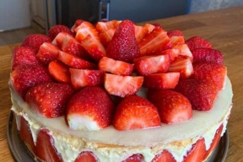 Cliquez pour zoomer ! Fraisier Thermomix par nico69