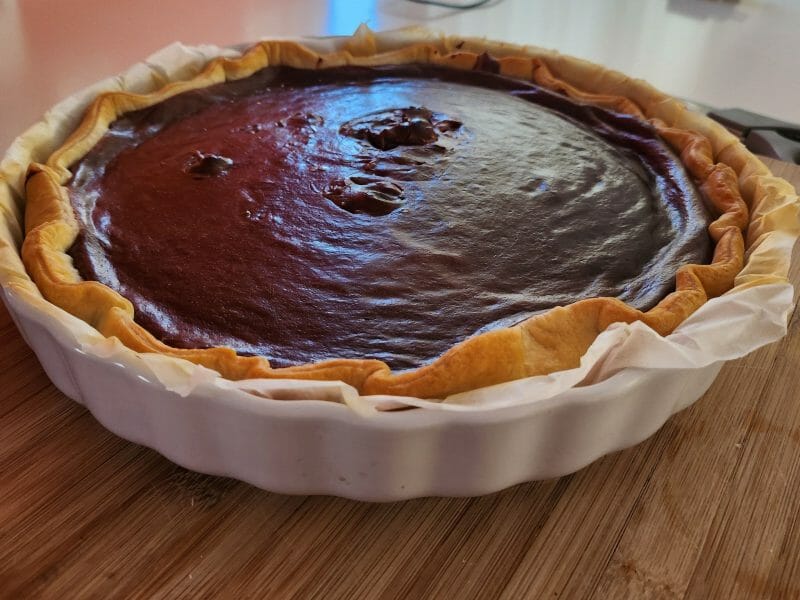 Cliquez pour zoomer ! Flan pâtissier au chocolat Thermomix par maya2301