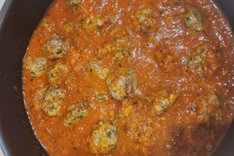 Cliquez pour zoomer ! Boulettes de viande à la sauce tomate Thermomix par maya2301