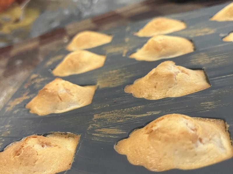 Cliquez pour zoomer ! Madeleines aux biscuits roses de Reims Thermomix par socuisinette