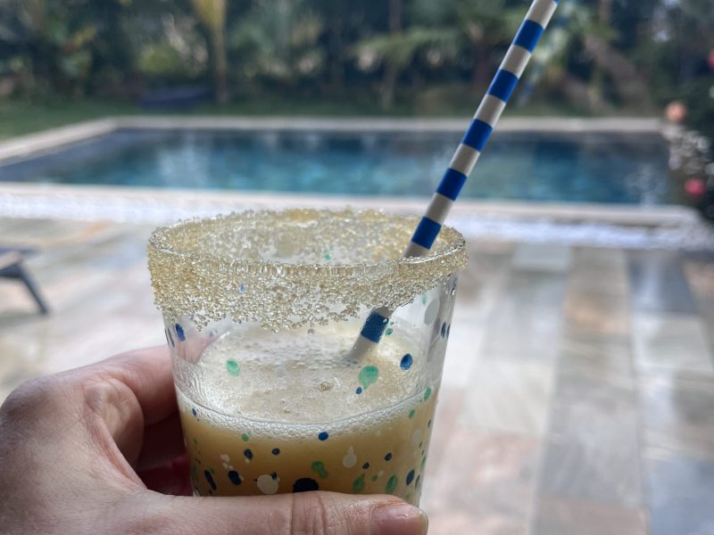 Cliquez pour zoomer ! Smoothie ananas banane Thermomix par socuisinette