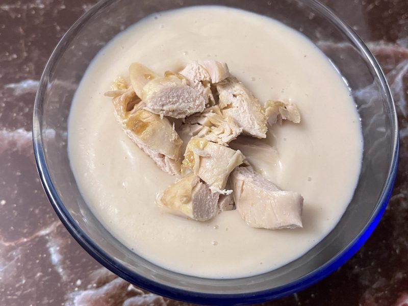 Cliquez pour zoomer ! Crème de chou-fleur au poulet Thermomix par socuisinette