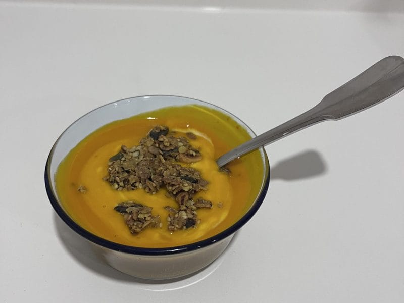 Cliquez pour zoomer ! Velouté de potiron Thermomix par socuisinette