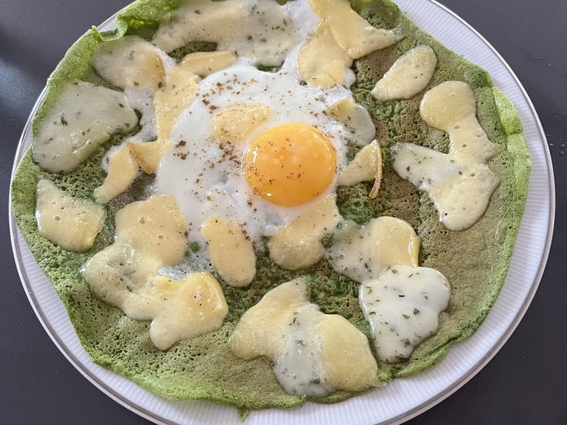 Cliquez pour zoomer ! Crêpes aux épinards Thermomix par socuisinette