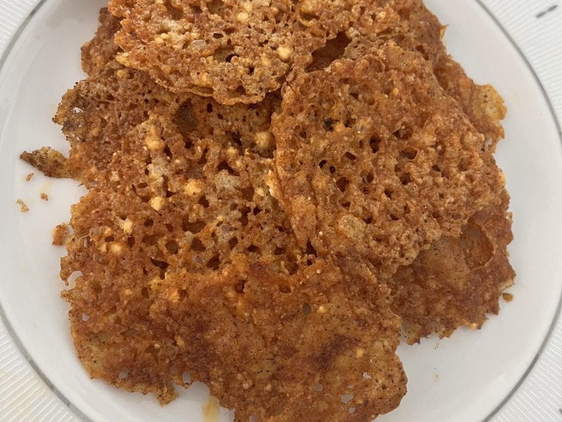 Cliquez pour zoomer ! Tuiles au parmesan Thermomix par socuisinette