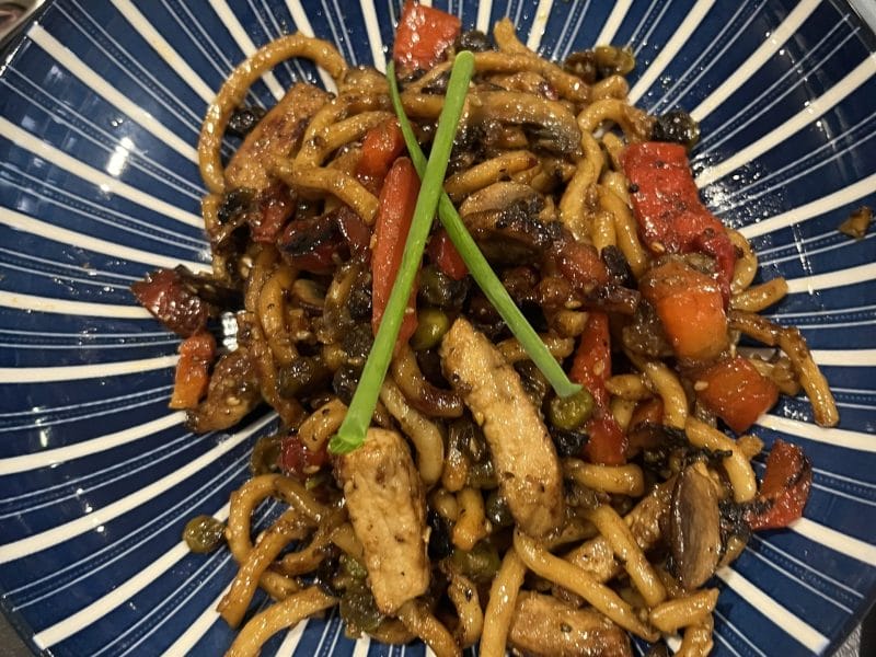 Cliquez pour zoomer ! Nouilles udon miso Thermomix par socuisinette