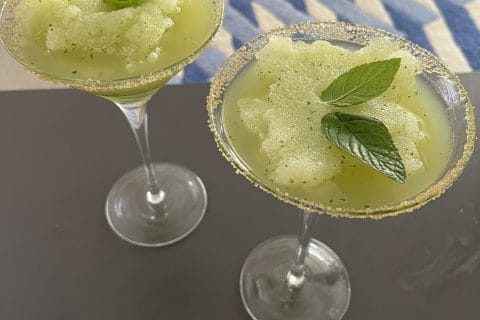 Cliquez pour zoomer ! Granité mojito Thermomix par socuisinette