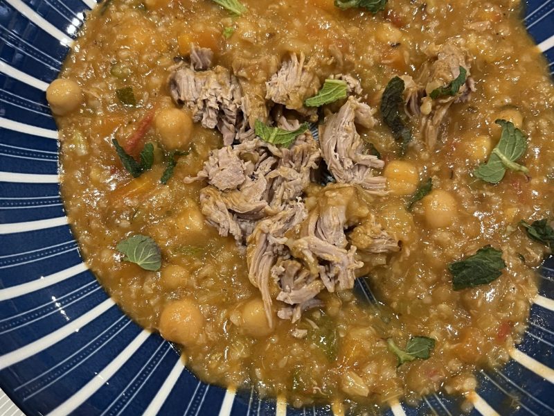 Cliquez pour zoomer ! Chorba boeuf et langues d’oiseaux Thermomix par socuisinette