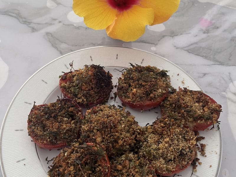 Cliquez pour zoomer ! Tomates provençales Thermomix par socuisinette