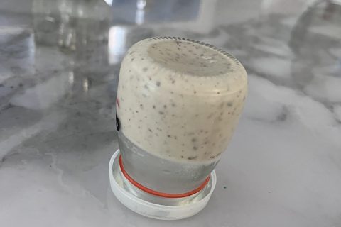 Cliquez pour zoomer ! Crème dessert aux amandes Thermomix par socuisinette