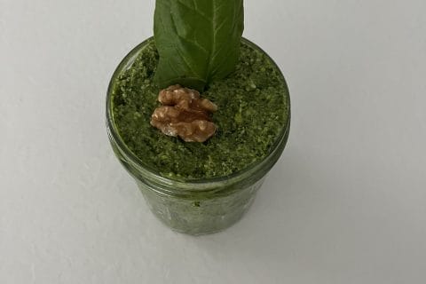 Cliquez pour zoomer ! Pesto d’épinards Thermomix par socuisinette