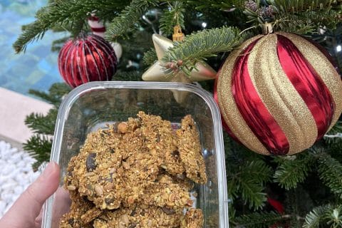 Cliquez pour zoomer ! Granola salé Thermomix par socuisinette