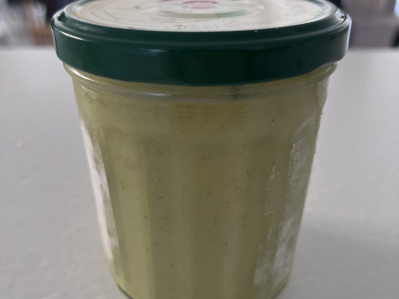 Cliquez pour zoomer ! Velouté de courgettes, petits pois et basilic Thermomix par socuisinette